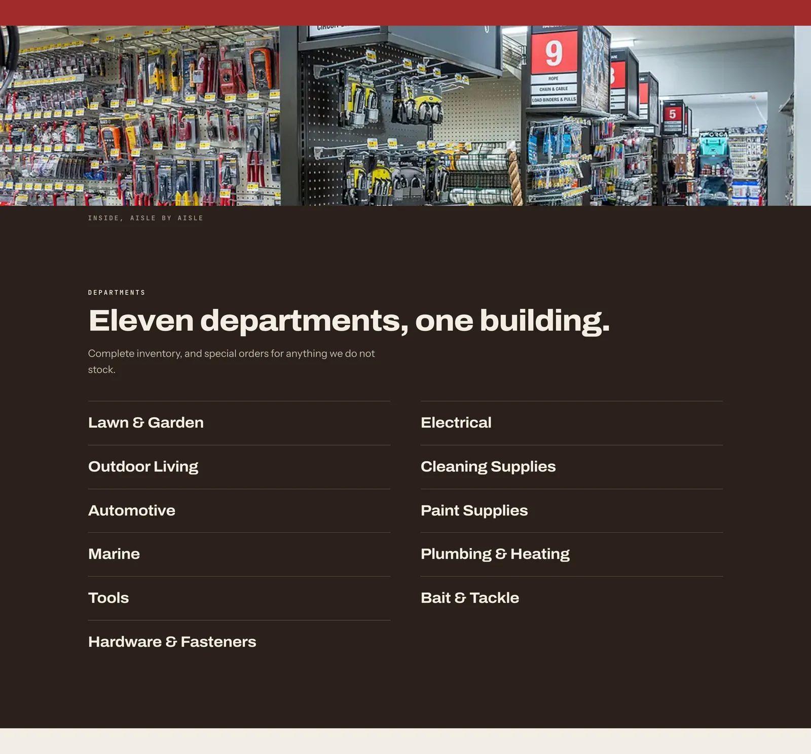 A section of the North Sea Hardware concept site.